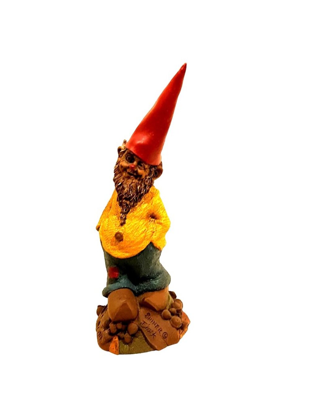 Tom Clark Gnome SHINER-R 1988  Cairn Studio Item #5055 Ed #65 Artist Signed